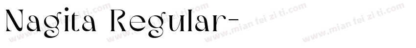Nagita Regular字体转换